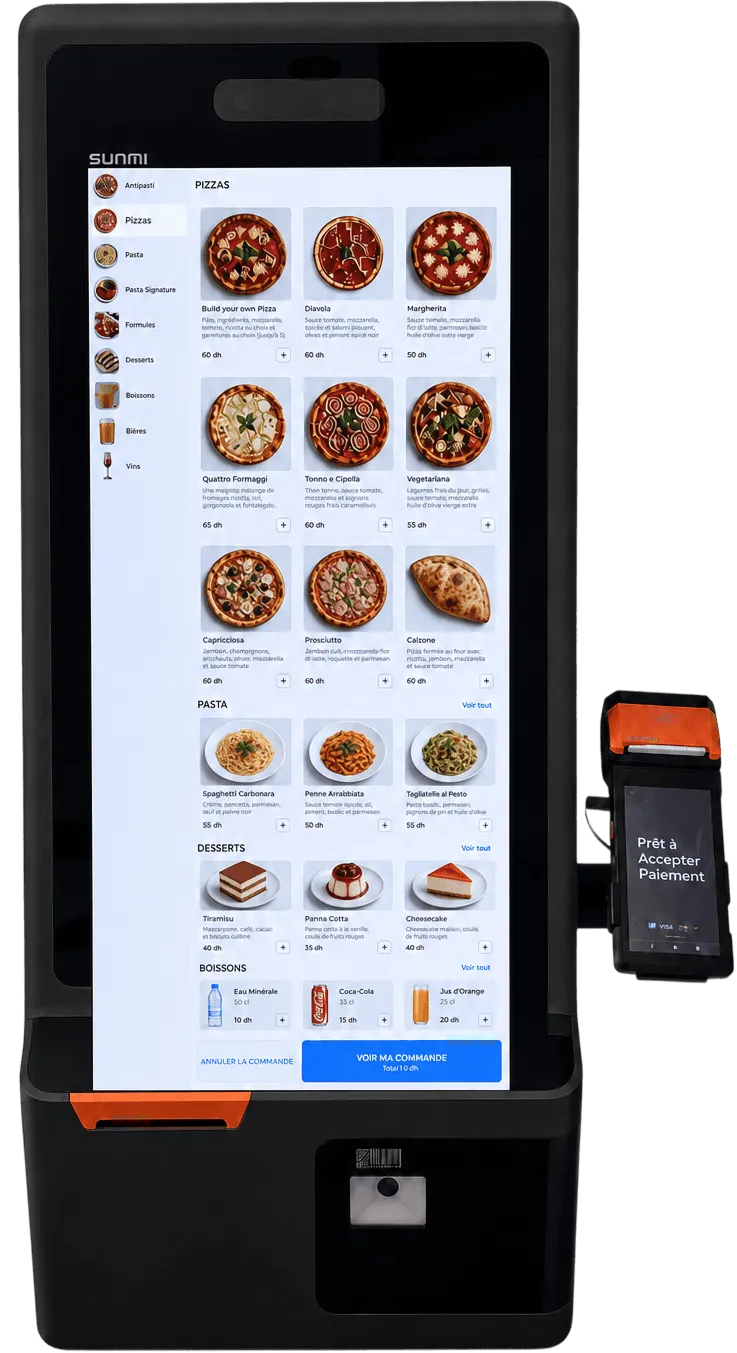 Borne de commande inyad Kiosk