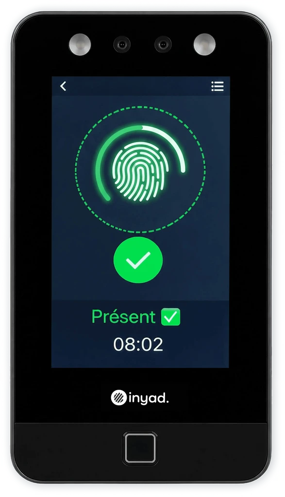 Badgeuse biométrique Clock-in Station Fingerprint