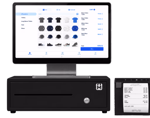 the full POS station