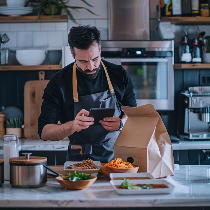 Screenshot: Managed delivery